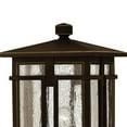 thumbnail image 6 of One Light Outdoor Post Mount In Transitional-Craftsman Style 11 Inches Wide By 20.5 Inches High-Oil Rubbed Bronze Finish Hinkley Lighting 1961Oz, 6 of 7