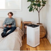 Medify Air MA-112 Air Purifier - Large Air Purifier with HEPA Filters - Air Purifier for Large & Whole Rooms - Ozone-Free Air Purifier that Aids Against Smoke, Dust, Pollen & More - White, 1-Pack