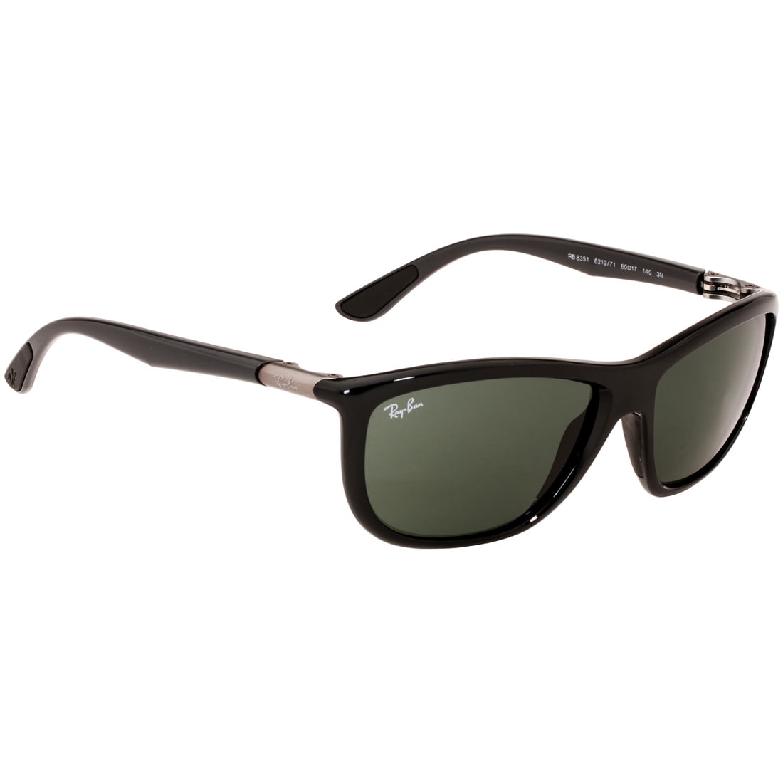 Rayban Nylon Frame Green Classic Lens Men's Sunglasses 0RB83516219716017 -  Walmart.com