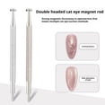 thumbnail image 2 of Dual Tip Magnetic Nail Art Wand Double Ended Magnet With Round Steel Ball For Nail Art Effect, 2 of 8