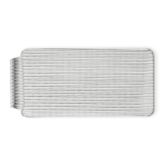 Sterling Silver Rhodium-plated Money Clip