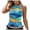 Green, variant on High Neck Tankini Top Bathing Suit Tops for Women Tummy Control Tank Tops Swimsuits (Navy, M)