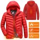 thumbnail image 4 of TFixol Abrigo de algodón con calefacción eléctrica Hombres Mujeres Chaqueta con calefacción con carga USB, 4 of 8