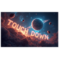 thumbnail image 6 of Vintage Style Football Themed Banner Touch Down Decoration for Sports Parties Football Game Events Fan Gatherings Backdrop Decorations, 6 of 8