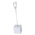 thumbnail image 4 of RENACLIPY White Resin Photo Wire Clip with Heart-Shaped Holder for Office, Home, and Desk Organization, 4 of 5