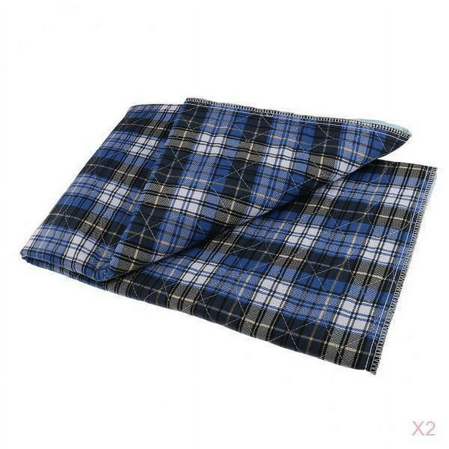 TISHITA 2x Washable Underpads Bed Reusable Pad Incontinence Urinary Home 45x60cm