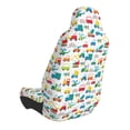 thumbnail image 4 of Lsque Cute Transport Pattern Car Seat Covers for Front Seats , Waterproof Seat Covers for Cars, Sporty Front Seat Covers,Car Seat Cover Protector Front Seats, 4 of 5