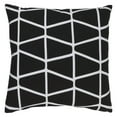 thumbnail image 1 of Surya Somerset Down Fill 22" Square Pillow in Black, 1 of 2