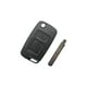 thumbnail image 1 of Kenally Carcasa de llave de coche ABS portátil desmontable reemplazo protector plegable a prueba de arañazos automotriz Fob funda protectora Dispositivos antirrobo 3 Tecla Izquierda Kenally VI018356-03, 1 of 6