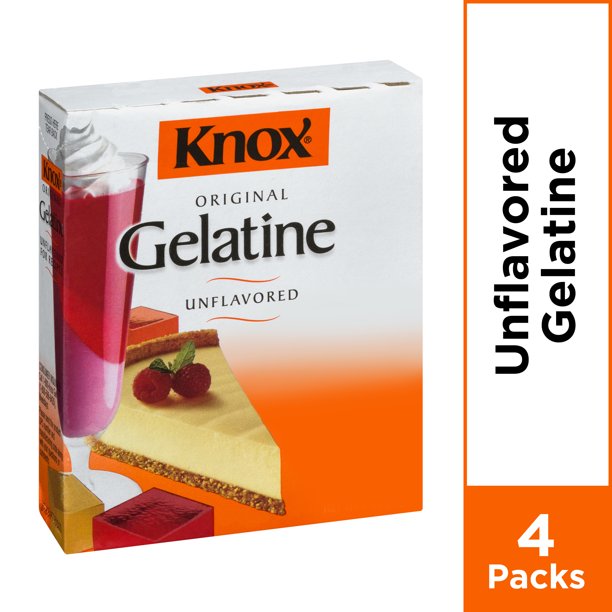 (4 Pack) Knox Original Gelatin Unflavored, 1 oz Box