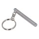 thumbnail image 5 of Llavero, Llavero De Pluma Simple De Metal, Portátil De Acero Inoxidable Para Viajes, 5 of 7