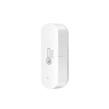 

KKmoon ZigBee Temperature Humidity Sensor with Alarm Function APP Control Indoor Temperature Humidity Monitor Smart Temperature Meter Mini Hygrometer for Home Office Warehouse