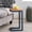 Black, variant on Medium - Sized Accent Table | Enhances Living Room Arrangement | Provides a Perfect Decorative Touch