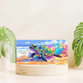 thumbnail image 6 of 1 Pcs 2D Flat License Plate Covers & Frames, Colorful Sea Turtle For Decorative Front, Waterproof For Decoration Aluminum License Plate Covers & Frames Cover For Men Women, 12" X 6", 6 of 6