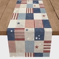 thumbnail image 3 of Creative Products Patchwork Check 16x90 Cotton Twill Table Runner, 3 of 3