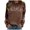 Brown, variant on Women's Sweatshirts Mama Oversized Crewneck Sweatshirt Embroidered Shirt Funny Letter Print Long Sleeve Pullover Tops Brown S