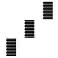 thumbnail image 3 of Wosthever 12 piezas de cera de sellado con diseño de flecha, cera fundida para sellar, fácil de usar y limpiar, decoración, manualidades de negro 3piezas, 3 of 6
