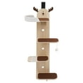 thumbnail image 6 of 4-Tier Door Hanging Cat Tree, Door Mounted Cat Climbing Frame, 6 of 16