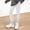 Style1-White girls pants, variant on Maqroz Girls Polka Dot Pants Elastic Waist Stretchy Slim Fit yoga leggings Summer Casual Lightweight Breathable Trousers 2-13 Years
