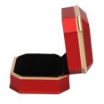 thumbnail image 1 of Caja Para Anillos Iluminada, Caja Para Anillos Con Interior De Lujo Rojo Claro Para Propuesta, 1 of 7