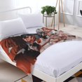 thumbnail image 4 of Death Note Printing Bed Blanket, All Seasons Flannel Fleece Blanket, Soft & Warm Plush Blankets for Couch Sofa Bed Camping Travel, 60"x50", 4 of 9