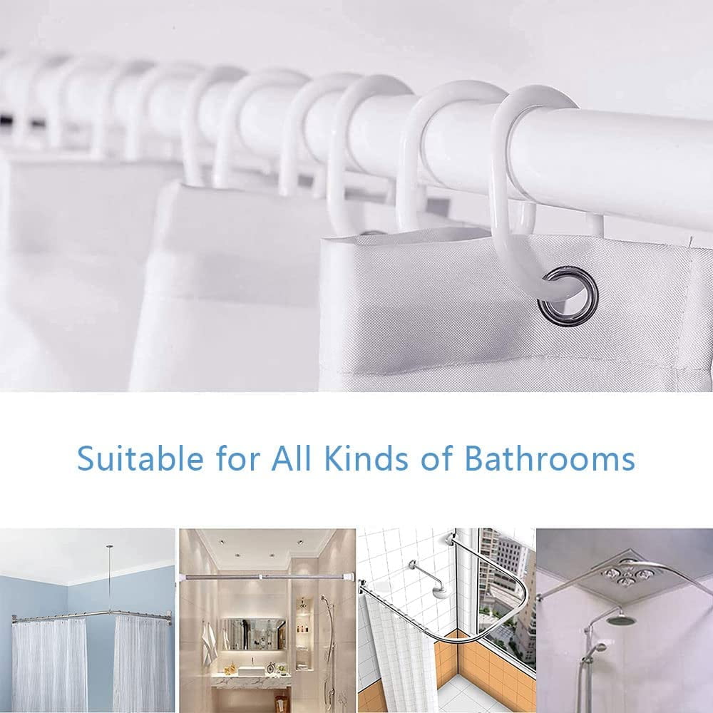 Farmhouse Floral Shower Curtain, Inspirational Bible Verse Motivational Quotes Scriptures on Country Barn Door Bathroom Accessories with Hooks, Waterproof Hummingbird Shower Curtain, 72X72in