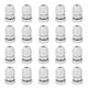 thumbnail image 1 of Uxcell 20 Pcs Pasacables M10x1.5" Ajustables 2.5-6mm Nylon PA6 IP68 Conectores Impermeables con Sellos Anticorrosión para Sistemas Eléctricos Industriales/Exteriores (Blanco), 1 of 6