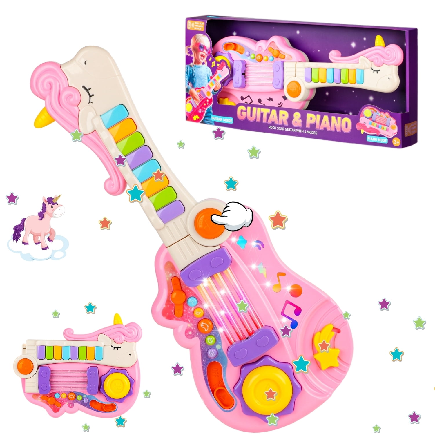 Kidoozie Happy Keys Music Maker - Musical Fun for 12 Months +