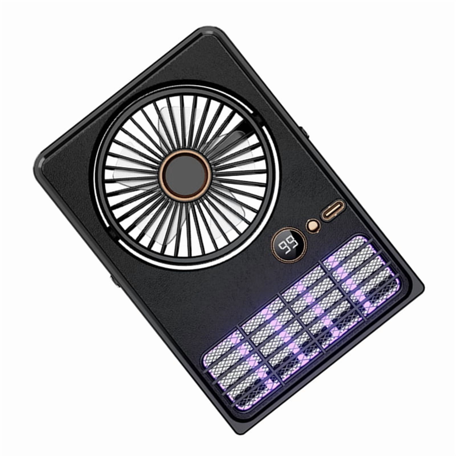 Electric Insect Trap Mosquito Lamp with Fan 2 in 1 Usb Charging Camping Mosquito Repellent Bug Zapper