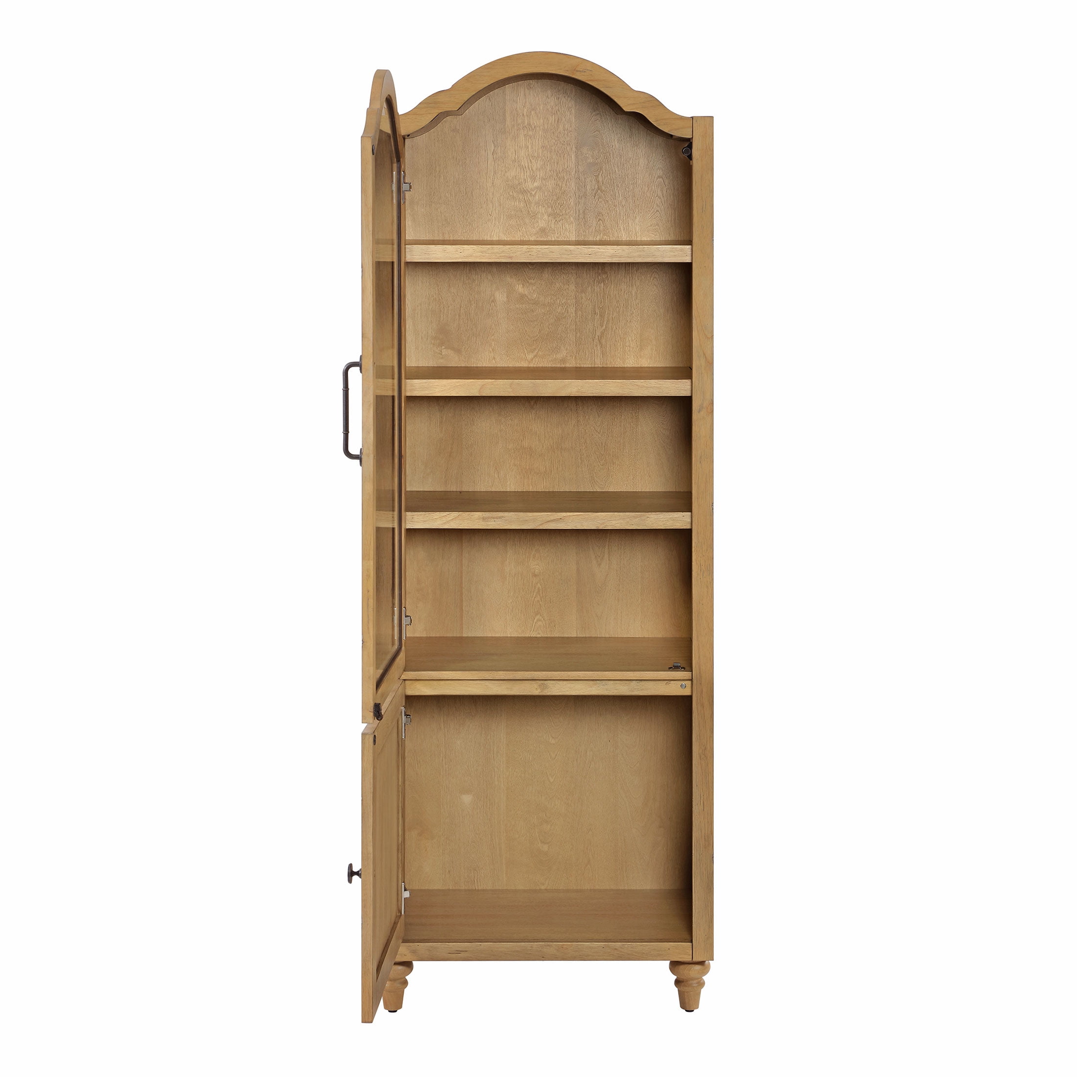 The Pioneer Woman Willa Dining Hutch Cabinet, Heirloom Wheat Finish