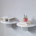 thumbnail image 2 of WiFi Router Storage Holder Wall Mounted Media Console DVD TV Holder Home Supplies, 2 of 5