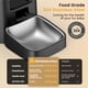 thumbnail image 3 of Oneisall FD-01 Comedero Automático para Gatos de 3,5 L/12 Tazas, Comedero Automático para Gatos de Doble Potencia con Recipiente de Acero Inoxidable, hasta 36 Porciones, 6 Comidas Al Día, 3 of 11