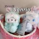 thumbnail image 2 of Hello Kitty Cinnamoroll Pochacco diamante conejo muñeco de peluche colgante Sanrio Kawaii juguete de peluche llavero bolsa accesorios regalo, 2 of 4