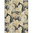 thumbnail image 5 of BoutiqueRugs Amirah Coastal Area Rug - Outdoor Safe - Midnight Blue, Gold, Beige - 7'10" x 10', 5 of 6