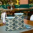 thumbnail image 3 of Yayeee Flameless Candles with Remote Flickering Battery Operated Multi Color Changing, Black Geometric, 3 of 7