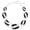 WHITEFIX, variant on Statement Chunky Acrylic Chain Link Choker Necklace Fashion Women Collar Necklaces Acrylic Resin Chain Necklace(N0097-White)