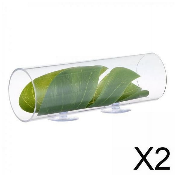 2xBetta Túnel Ocultar Estanque Reposo Peces Escondite Hábitat Desove Tanque Decoración