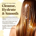 thumbnail image 4 of Herbishh Honey Shampoo & Conditioner Set (10.14 fl.oz Each) Cleansing Shampoo for Buildup with Hydrating Conditioner for Dry & Damaged Hair, Shine & Nourishment, Daily Hair Care Set for Men & Women, 4 of 8