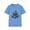 Carolina Blue, variant on Samurai Shirt, Samurai Tee, T-Shirt with Samurai