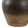 thumbnail image 6 of Rustic Terracotta Pottery Vase - Handcrafted Vintage Decor - Traditional Style - Ideal for Living Room, Bedroom, Office - 9" Brown, 6 of 11