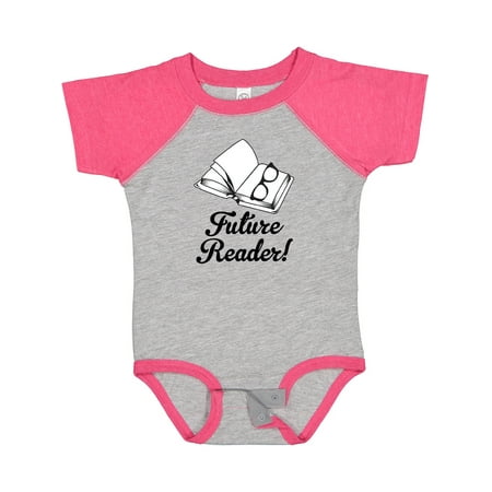 

Inktastic Future Reader Book Gift Gift Baby Boy or Baby Girl Bodysuit