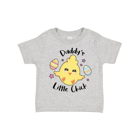 

Inktastic Happy Easter Daddy s Little Chick Gift Toddler Toddler Girl T-Shirt