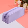 thumbnail image 1 of Pochette de Papeterie en Silicone pour Fournitures Scolaires et Rangement de Cosmétiques avec Conception à Grande Capacité, 1 of 3