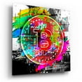 thumbnail image 2 of Epic Art 'Bitcoin the Currency Predator,' Acrylic Glass Wall Art, 12"x12", 2 of 8