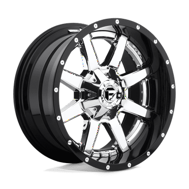 Fuel 2PC Cast Aluminum Rim D260 24X12 8X6.5 CHR-PLATED-GBL -44MM, D26024208247