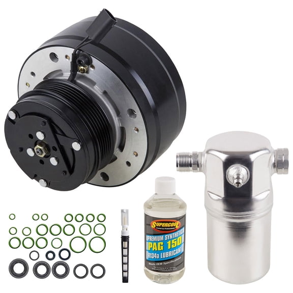 AC Compressor & A/C Repair Kit For Chevy Silverado Cheyenne Pickup Suburban Tahoe Blazer GMC Sierra Yukon 1994 1995 - BuyAutoParts