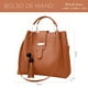 thumbnail image 4 of Set 3 Bolsos De Mano Para Mujer Onda Shop Bolsa De Lujo Gran Capacidad Marrón, 4 of 5
