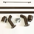 thumbnail image 4 of Loft Living Cooper Blackout Grommet Curtain Rod 72 To 144 in, 4 of 5