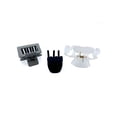 thumbnail image 3 of Time and Tru Wavy Mixed Claws, 3-Pack, Black, 3 of 6