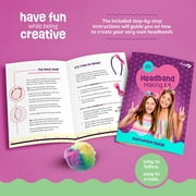 Pretty Me - Headband Making Kit for Girls - DIY Hair Accessories Set - Arts & Crafts Gift for Ages 5-12 Year Old Girl